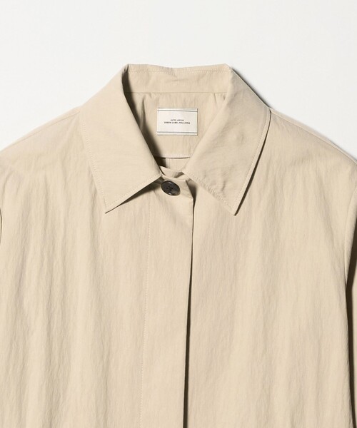 green label relaxing（グリーンレーベルリラクシング）の「ステンカラー コート（ステンカラーコート・レディース・ベージュ/ブラウン系・38/36）」の4枚目の写真