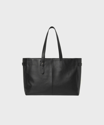SHIRTER（シャーター）の「MONTANA LEATHER TOTE BAG (BLACK)（トートバッグ）」