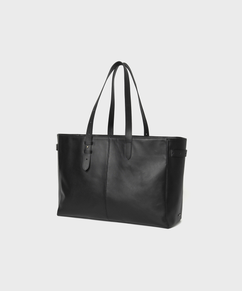 SHIRTER（シャーター）の「MONTANA LEATHER TOTE BAG (BLACK)（トートバッグ・メンズ・その他・ONE SIZE）」の16枚目の写真