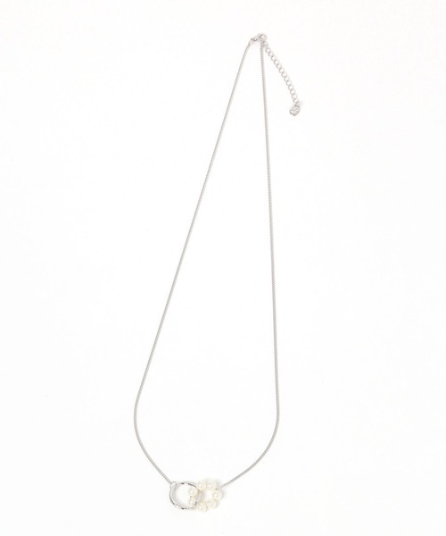 studio CLIP(スタディオクリップ)の「リングパールネックレス(ネックレス・レディース・その他1/その他2・FREE)」の3枚目の写真