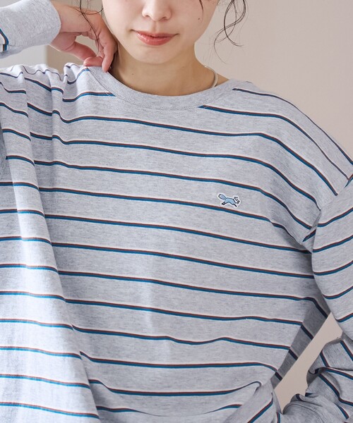 PENNEYS(ぺニーズ)の「【PENNEYS(ぺニーズ)別注】ベーシックアソートロンT(Tシャツ/カットソー・レディース・その他2/その他1/オフホワイト/ダークグレー/ナチュラル/その他3・M/L)」の4枚目の写真