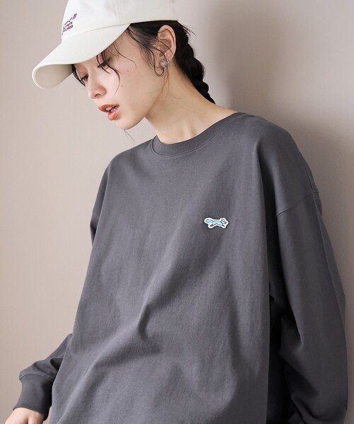 PENNEYS(ぺニーズ)の「【PENNEYS(ぺニーズ)別注】ベーシックアソートロンT(Tシャツ/カットソー・レディース・その他2/その他1/オフホワイト/ダークグレー/ナチュラル/その他3・M/L)」の2枚目の写真