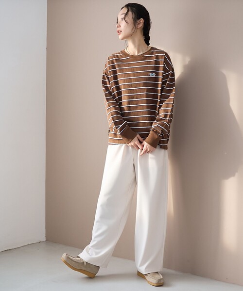 PENNEYS(ぺニーズ)の「【PENNEYS(ぺニーズ)別注】ベーシックアソートロンT(Tシャツ/カットソー・レディース・その他2/その他1/オフホワイト/ダークグレー/ナチュラル/その他3・M/L)」の9枚目の写真