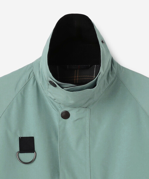 Barbour（バブアー）の「Barbour |〈別注〉BLYTH ショートジャケット WOMEN（カバーオール・レディース・ブルー/オリーブ/ブラック・S）」の7枚目の写真