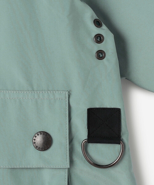 Barbour（バブアー）の「Barbour |〈別注〉BLYTH ショートジャケット WOMEN（カバーオール・レディース・ブルー/オリーブ/ブラック・S）」の12枚目の写真