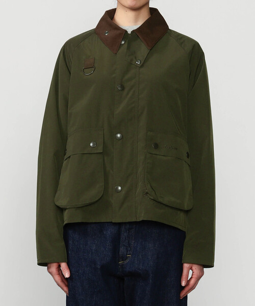 Barbour（バブアー）の「Barbour |〈別注〉BLYTH ショートジャケット WOMEN（カバーオール・レディース・ブルー/オリーブ/ブラック・S）」の14枚目の写真