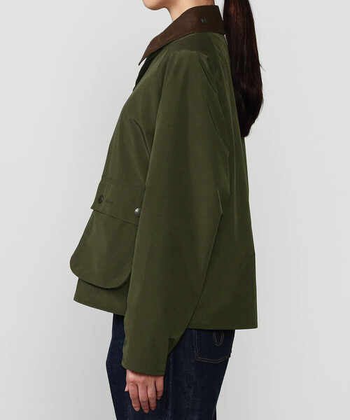 Barbour（バブアー）の「Barbour |〈別注〉BLYTH ショートジャケット WOMEN（カバーオール・レディース・ブルー/オリーブ/ブラック・S）」の15枚目の写真