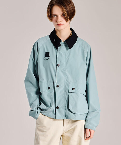 Barbour（バブアー）の「Barbour |〈別注〉BLYTH ショートジャケット WOMEN（カバーオール・レディース・ブルー/オリーブ/ブラック・S）」の18枚目の写真