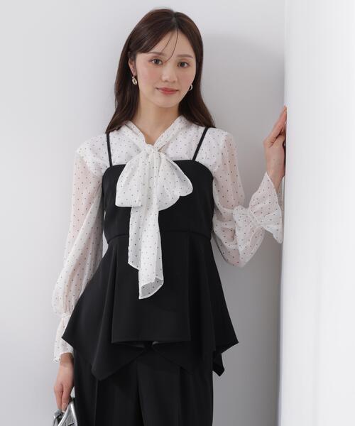 PROPORTION BODY DRESSING(プロポーションボディドレッシング)の「ランダムヘムビスチェ / 1216110209(シャツ/ブラウス・レディース・ブラック/オフホワイト・FREE)」の16枚目の写真