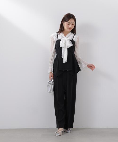 PROPORTION BODY DRESSING(プロポーションボディドレッシング)の「ランダムヘムビスチェ / 1216110209(シャツ/ブラウス・レディース・ブラック/オフホワイト・FREE)」の18枚目の写真