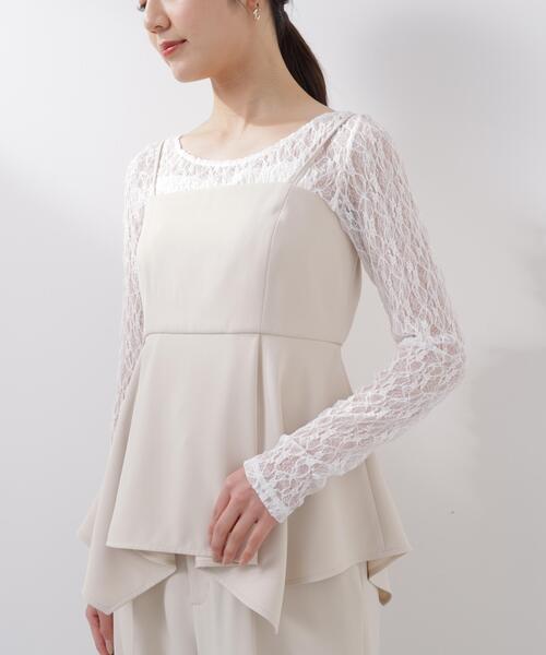 PROPORTION BODY DRESSING(プロポーションボディドレッシング)の「ランダムヘムビスチェ / 1216110209(シャツ/ブラウス・レディース・ブラック/オフホワイト・FREE)」の12枚目の写真