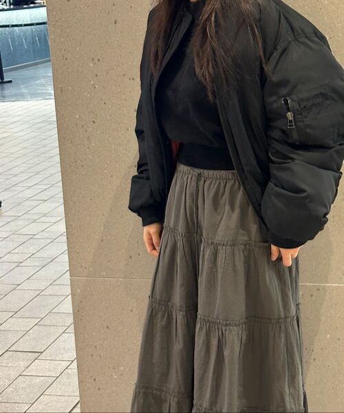 MUSINSA STANDARD WOMAN（ムシンサスタンダードウーマン）の「ウィメンズウォッシャブルスーピマコットンクルーネックニット[ブラック]（ニット/セーター・レディース・その他・SMALL/MEDIUM/LARGE/X-SMALL）」の10枚目の写真