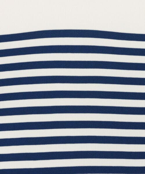 MACPHEE（マカフィー）の「フォームニット ベルスリーブプルオーバー（ニット/セーター・レディース・ネイビー/ライトブルー・S）」の4枚目の写真