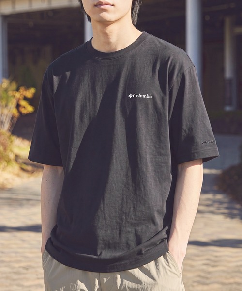 Columbia(コロンビア)の「【Columbia】ヤハラフォレストグラフィックショートスリーブTシャツ(Tシャツ/カットソー・メンズ・グレー/ベージュ/ホワイト/ブラック・S/L/M/XL)」の15枚目の写真