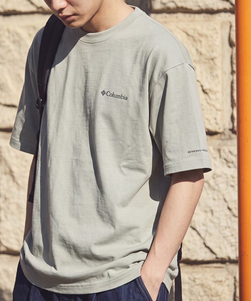 Columbia(コロンビア)の「【Columbia】ヤハラフォレストグラフィックショートスリーブTシャツ(Tシャツ/カットソー・メンズ・グレー/ベージュ/ホワイト/ブラック・S/L/M/XL)」の6枚目の写真