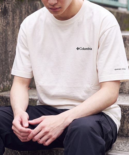 Columbia(コロンビア)の「【Columbia】ヤハラフォレストグラフィックショートスリーブTシャツ(Tシャツ/カットソー・メンズ・グレー/ベージュ/ホワイト/ブラック・S/L/M/XL)」の12枚目の写真