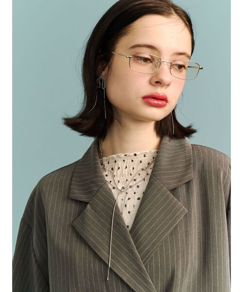 jouetie（ジュエティ）の「リボンモチーフネックレス（ネックレス・レディース・シルバー・FREE）」の4枚目の写真