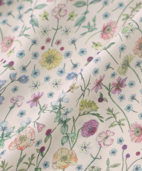 amaca(アマカ)の「【LIBERTY】ARCHWAY ブラウス(シャツ/ブラウス・レディース・ダークネイビー/オフホワイト・38/40)」の11枚目の写真
