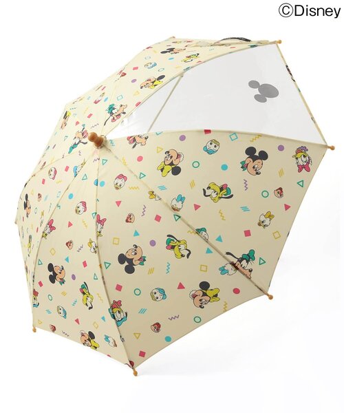 Disney(ディズニー)の「ディズニーキャラクター/アンブレラ(長傘・キッズ・キナリ・SMALL)」の2枚目の写真