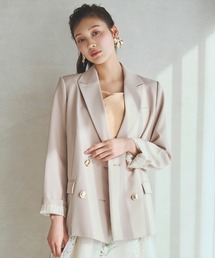AND COUTURE（アンドクチュール）の「ダブルテーラードジャケット（テーラードジャケット）」