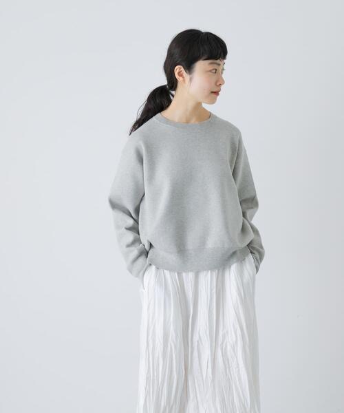 かぐれ(カグレ)の「コットンカシミヤスムースプルオーバー(ニット/セーター・レディース・ピンク/オートミール/ブラック・FREE)」の3枚目の写真