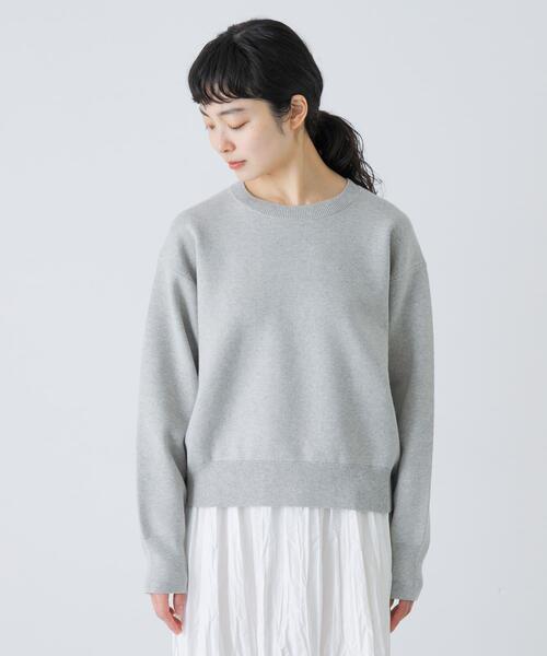 かぐれ(カグレ)の「コットンカシミヤスムースプルオーバー(ニット/セーター・レディース・ピンク/オートミール/ブラック・FREE)」の10枚目の写真