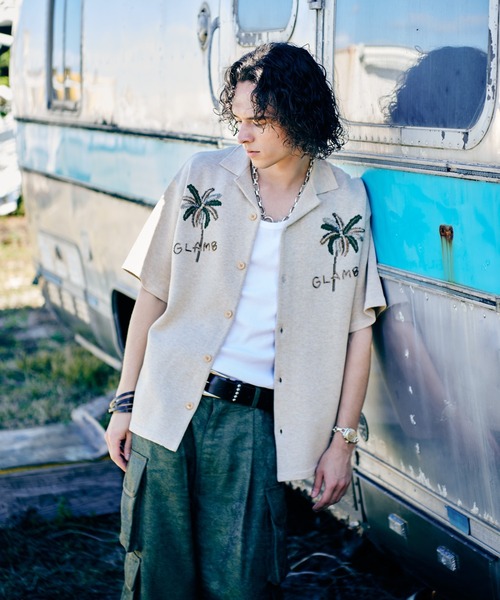 glamb（グラム）の「Paisley Cargo Pants / ペイズリーカーゴパンツ（カーゴパンツ・メンズ・ブラック/カーキ・S/M/L）」の9枚目の写真