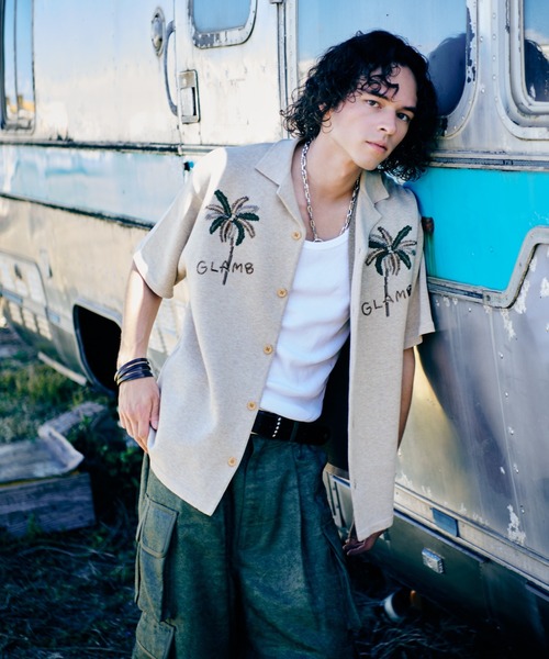 glamb（グラム）の「Paisley Cargo Pants / ペイズリーカーゴパンツ（カーゴパンツ・メンズ・ブラック/カーキ・S/M/L）」の10枚目の写真