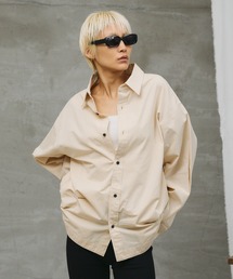 paradigm（パラダイム）の「【paradigm】ポケット付コットンツイルオーバーシャツ（シャツ/ブラウス）」