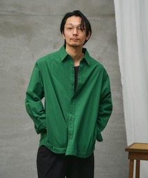 paradigm（パラダイム）の「【paradigm】ポケット付コットンツイルオーバーシャツ（シャツ/ブラウス）」