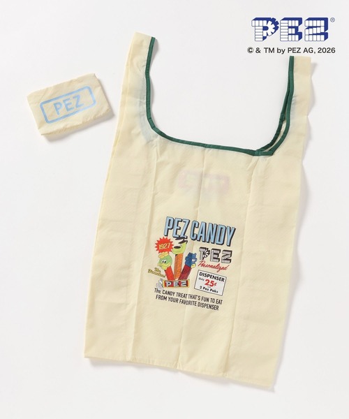 GLOBAL WORK（グローバルワーク）の「エコBAG/PEZ/638998（エコバッグ/サブバッグ・キッズ・グリーン/ホワイト・FREE）」の8枚目の写真