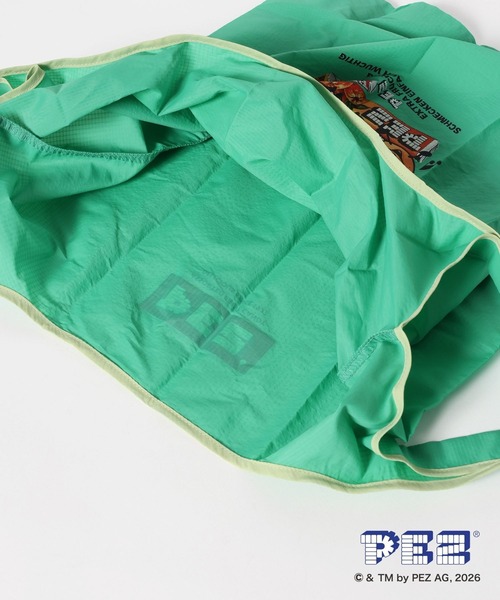 GLOBAL WORK（グローバルワーク）の「エコBAG/PEZ/638998（エコバッグ/サブバッグ・キッズ・グリーン/ホワイト・FREE）」の13枚目の写真