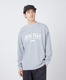 Snow Peak / Varsity Logo L/S T-Shirt バーシティロゴ Tシャツ