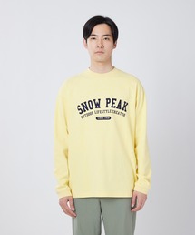 Snow Peak / Varsity Logo L/S T-Shirt バーシティロゴ Tシャツ