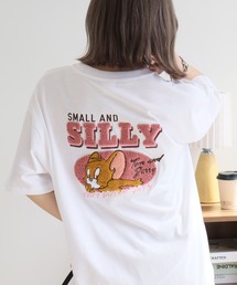 TOM&JERRY（トムアンドジェリー）の「【Tom & Jerry/トム & ジェリー】別注 アソート アートワークデザイン サガラ刺繍 半袖Tシャツ（Tシャツ/カットソー）」