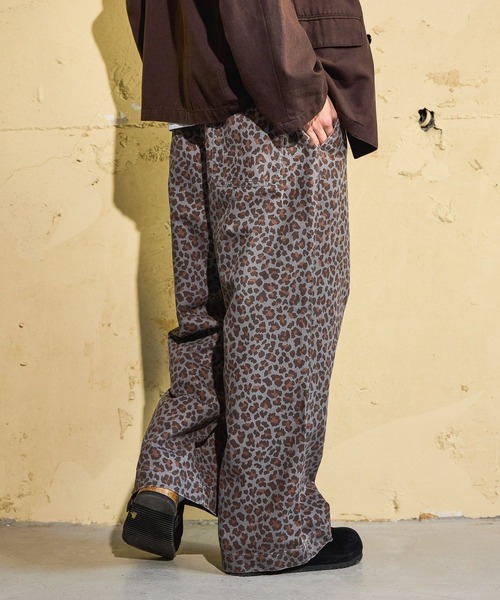 niko and...（ニコアンド）の「ウォッシュドイージーパンツ（デニムパンツ・メンズ・ブルー/ブラウン/ベージュ/その他2/その他1・LARGE/MEDIUM）」の4枚目の写真