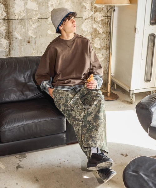 niko and...（ニコアンド）の「ウォッシュドイージーパンツ（デニムパンツ・メンズ・ブルー/ブラウン/ベージュ/その他2/その他1・LARGE/MEDIUM）」の18枚目の写真