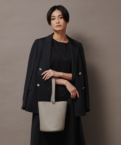 HIROFU(ヒロフ)の「【キッカ】レザーショルダーバッグ S 本革(商品番号:P25-35661)(ショルダーバッグ・レディース・ネイビー系6/グレー系その他/グレー系8・01)」の15枚目の写真