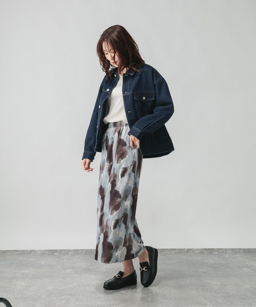 GLOBAL WORK(グローバルワーク)の「Beauteeアイレットリブ/632498(Tシャツ/カットソー・レディース・オフホワイト/ブラック/ダークブラウン・MEDIUM/LARGE)」の8枚目の写真