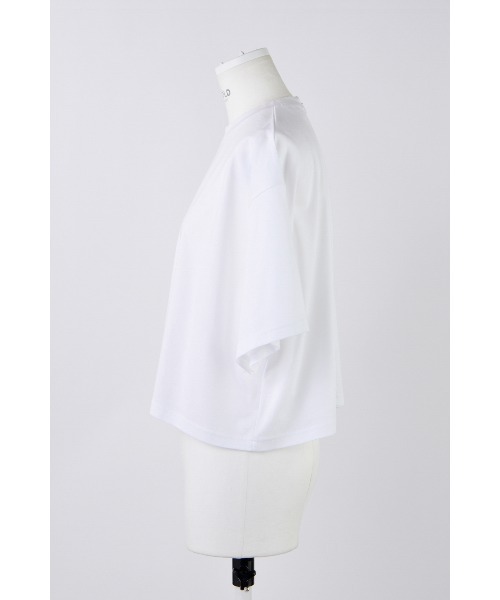 ENFOLD(エンフォルド)の「BOX WIDE T-SHIRT(Tシャツ/カットソー・レディース・ホワイト・38)」の2枚目の写真