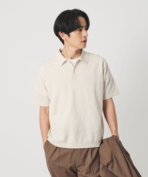 BEAUTY&YOUTH UNITED ARROWS | デオドラント ショートスリーブ ニットポロ 抗菌防臭 ウォッシャブル(ポロシャツ)