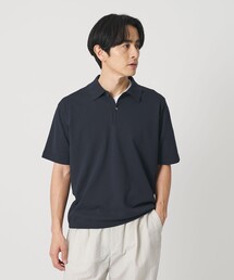 ショートスリーブ ニットポロシャツ UA COZY ウォッシャブル 抗菌防臭