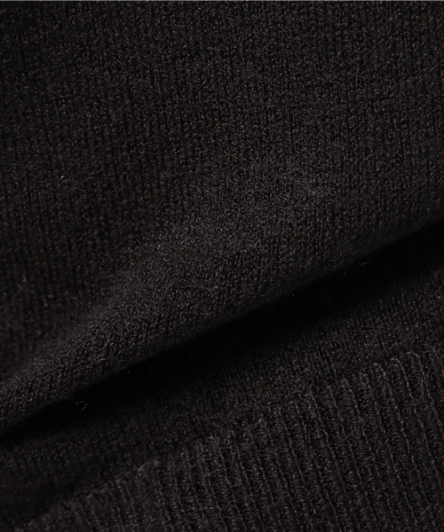 SLY（スライ）の「CASHMERE LIKE TOPS-S（ニット/セーター・レディース・キャメル/ブラック/カーキ/トップグレー・FREE）」の5枚目の写真