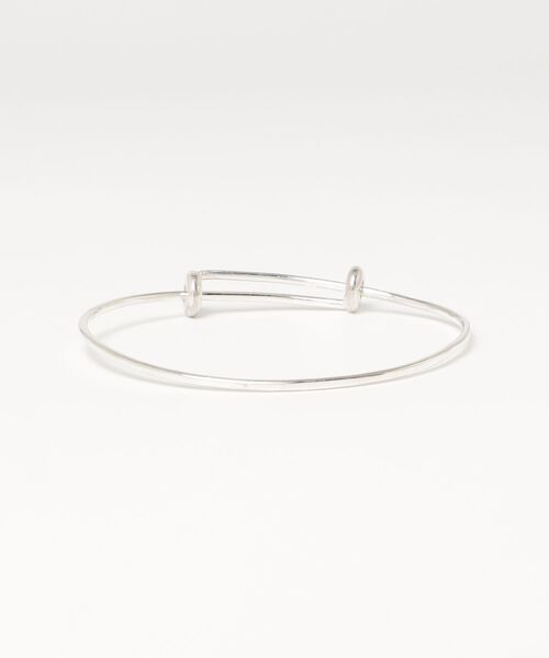 ACE by MORIZANE（エースバイモリザネ）の「【ACE by morizane】solid beads bangle（バングル/リストバンド・メンズ・シルバー・FREE）」の2枚目の写真