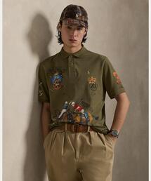 POLO RALPH LAUREN | クラシック フィット メッシュ グラフィック ポロシャツ(ポロシャツ)
