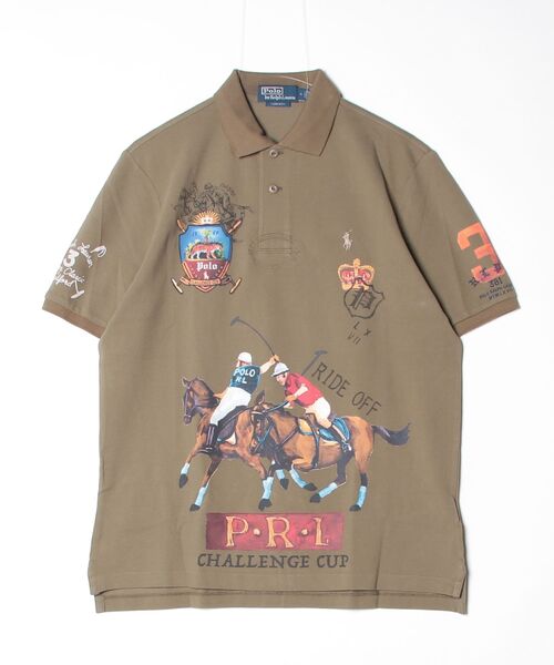POLO RALPH LAUREN(ポロ ラルフ ローレン)の「クラシック フィット メッシュ グラフィック ポロシャツ(ポロシャツ・メンズ・グリーン・L/M/S/XL/XS/XXL)」の6枚目の写真