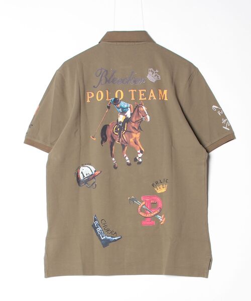 POLO RALPH LAUREN(ポロ ラルフ ローレン)の「クラシック フィット メッシュ グラフィック ポロシャツ(ポロシャツ・メンズ・グリーン・L/M/S/XL/XS/XXL)」の5枚目の写真