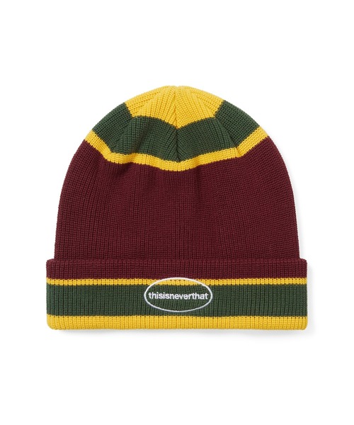 セール】E/T-Logo Multi Striped Beanie（ニットキャップ/ビーニー