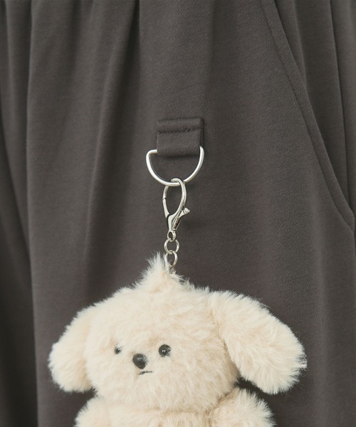 rumnel:（ルムネル）の「【セットアップ可能】パッチワークデザインボタンスウェットパンツ / Patchwork Design Button Sweatpants（スウェットパンツ・レディース・アイボリー/チャコールグレー/ピンク・FREE）」の12枚目の写真