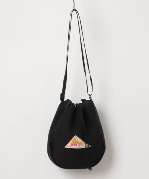 TSURUYA(ツルヤ)の「《KELTY》KINCHAKU SHOULDER(ショルダーバッグ・メンズ・マスタード/ブラック・フリー)」の1枚目の写真